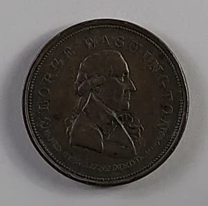 George Washington Commemorative Medal by Joseph S. and Alfred Wyon
