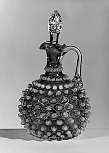 Hobnail Cruet by Hobbs, Brockunier and Company