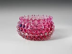 Hobnail Finger Bowl by Hobbs, Brockunier and Company