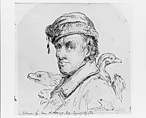 Hunter (from McGuire Scrapbook) by William Apthorp Adams