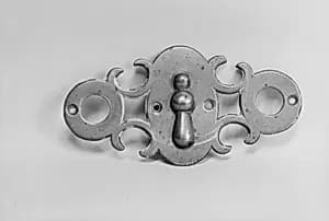 Keyhole Plate by Unknown Artist