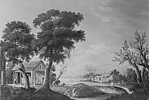 Landscape by Jean Pillement