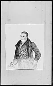 "Layfaeete" [Lafayette?] (from Sketchbook) by John William Casilear