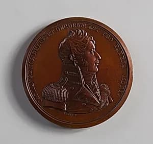 Medal of Captain James Lawrence by Moritz Fürst