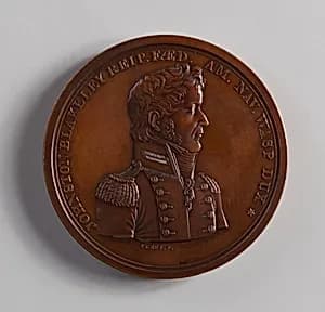 Medal of Captain Johnston Blakely by Moritz Fürst