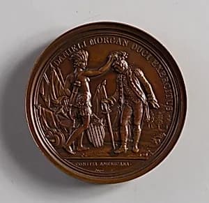Medal of General Daniel Morgan by Augustin Dupré
