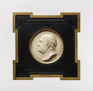 Medallion of Benjamin Franklin