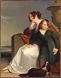 Mother and Son by Thomas Sully