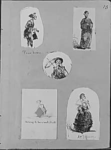 Mrs. Tiffanny (from Sketchbook) by James McNeill Whistler