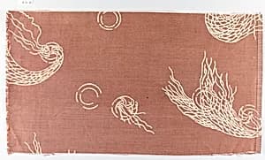 Nets-and-bubbles textile