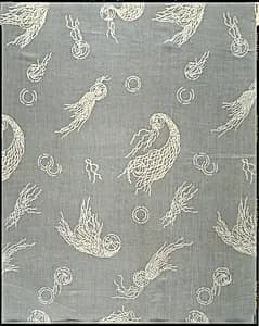 Nets-and-bubbles textile