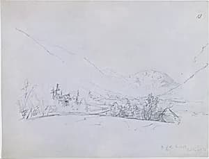 North of the White Mountains by John Frederick Kensett