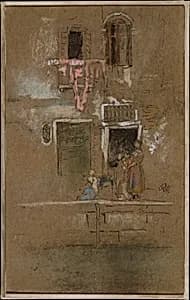 Note in Pink and Brown