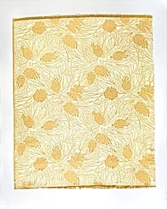 Pinecones-and-needles textile