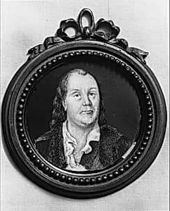Plaque Portrait of Benjamin Franklin by Unknown Artist
