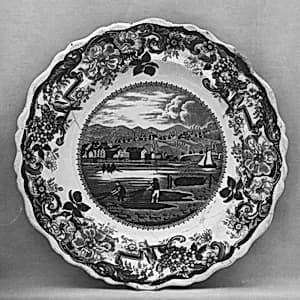 Plate by James and Ralph Clews