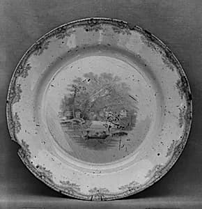 Plate by William Ridgway & Co.