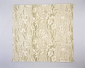 Poet's-narcissus textile by Associated Artists