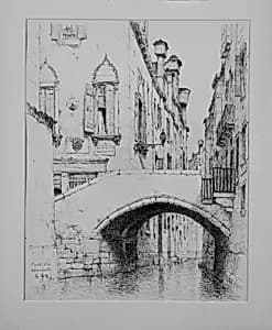 Ponte dei Miracoli, Venice by Andrew Fisher Bunner