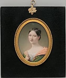 Portrait of a Lady by Charles Cromwell Ingham