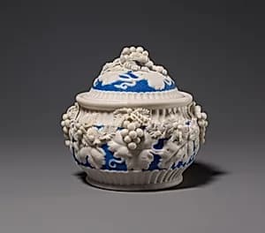 Powder Jar by Unknown Artist