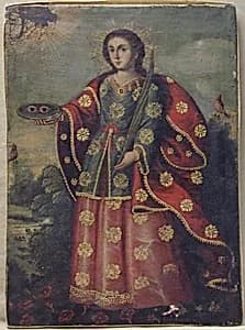 Saint Lucy by Unknown Artist