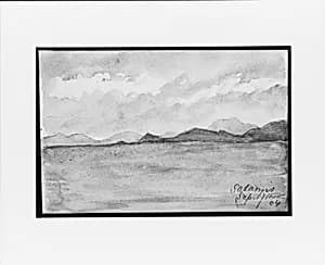 Salamis (from Sketchbook) by Mary Newbold Sargent