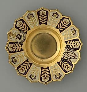 Saucer from the Mackay Service by Tiffany & Co.