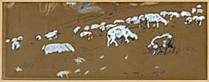 Sheep by Winslow Homer