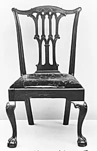 Side chair by Unknown Artist