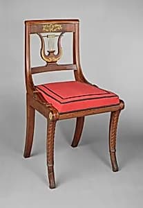 Side chair by Charles-Honoré Lannuier