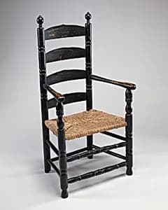 Slat-back Armchair by Unknown Artist