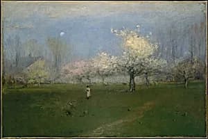 Spring Blossoms, Montclair, New Jersey by George Inness