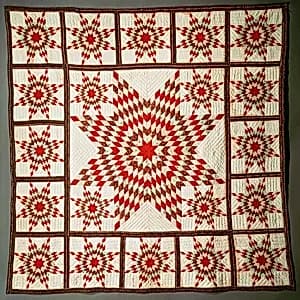Star of Bethlehem Quilt by Unknown Artist