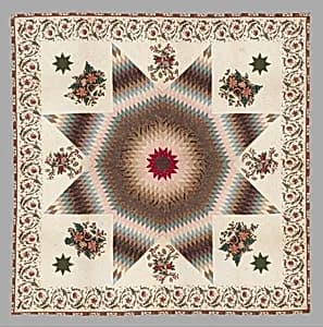 Star of Bethlehem Quilt by Unknown Artist