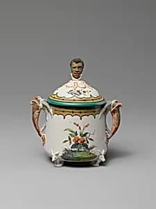 Sugar bowl by Karl L. H. Müller|Union Porcelain Works