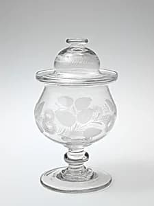 Sugar bowl by Bakewell, Page & Bakewell|Benjamin Bakewell & Co.