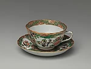 Teacup and Saucer by Unknown Artist
