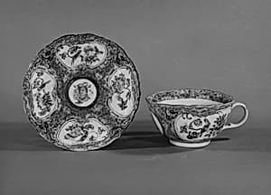 Teacup and Saucer by Unknown Artist
