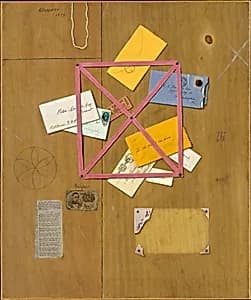 The Artist's Letter Rack by William Michael Harnett