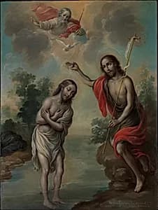 The Baptism of Christ by Nicolás Enríquez