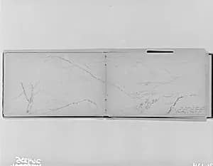 The Hudson, Storm King, 1871 (from Sketchbook) by Daniel Huntington
