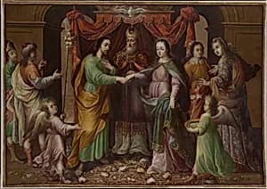 The Marriage of the Virgin by José Sánchez