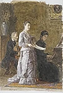 The Pathetic Song by Thomas Eakins