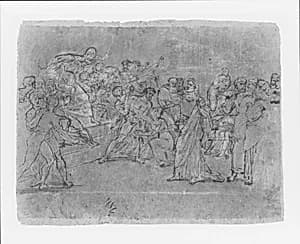 The Stoning of Saint Stephen by Washington Allston