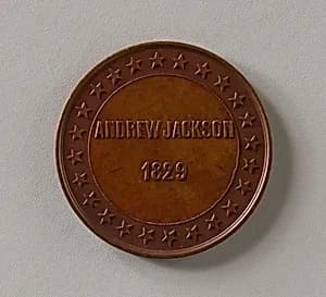 Token of Andrew Jackson by Unknown Artist