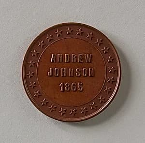 Token of Andrew Johnson by Unknown Artist