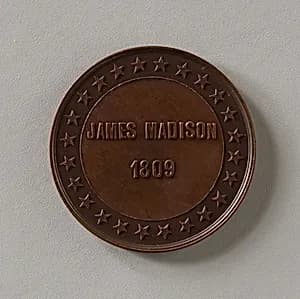 Token of James Madison by Unknown Artist
