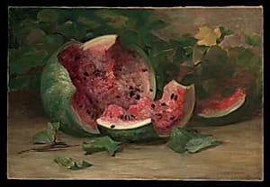 Untitled (Cracked Watermelon) by Charles Ethan Porter