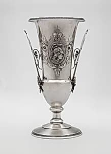 Vase by Wood and Hughes